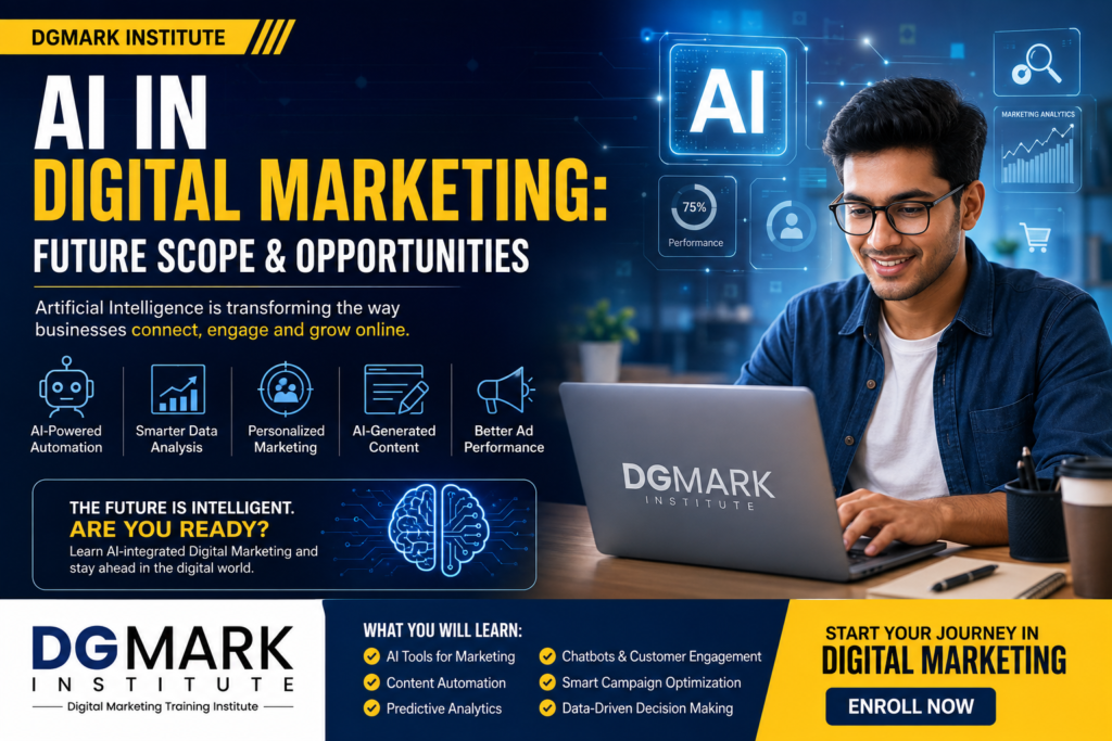 AI in Digital Marketing: Future Scope & Opportunities